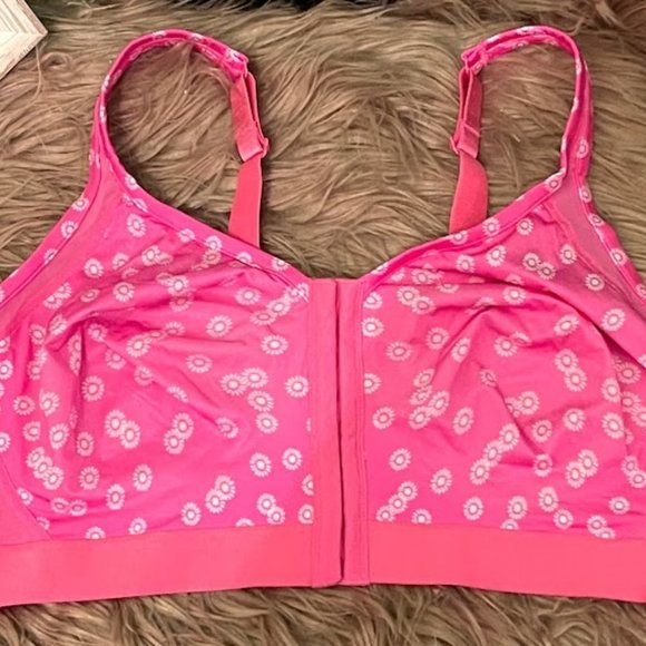 Comfort Choice Pink Bra - Picture 1 of 4